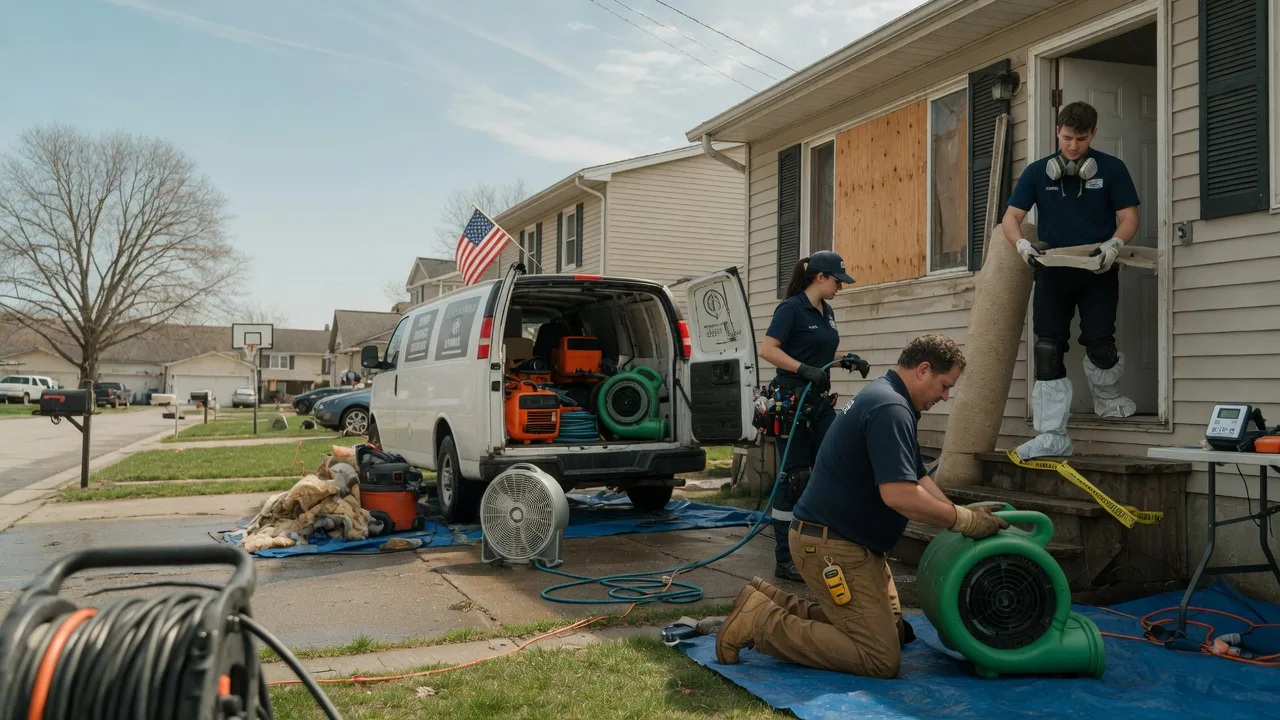 Water Damage Restoration in Beaumont, TX near me